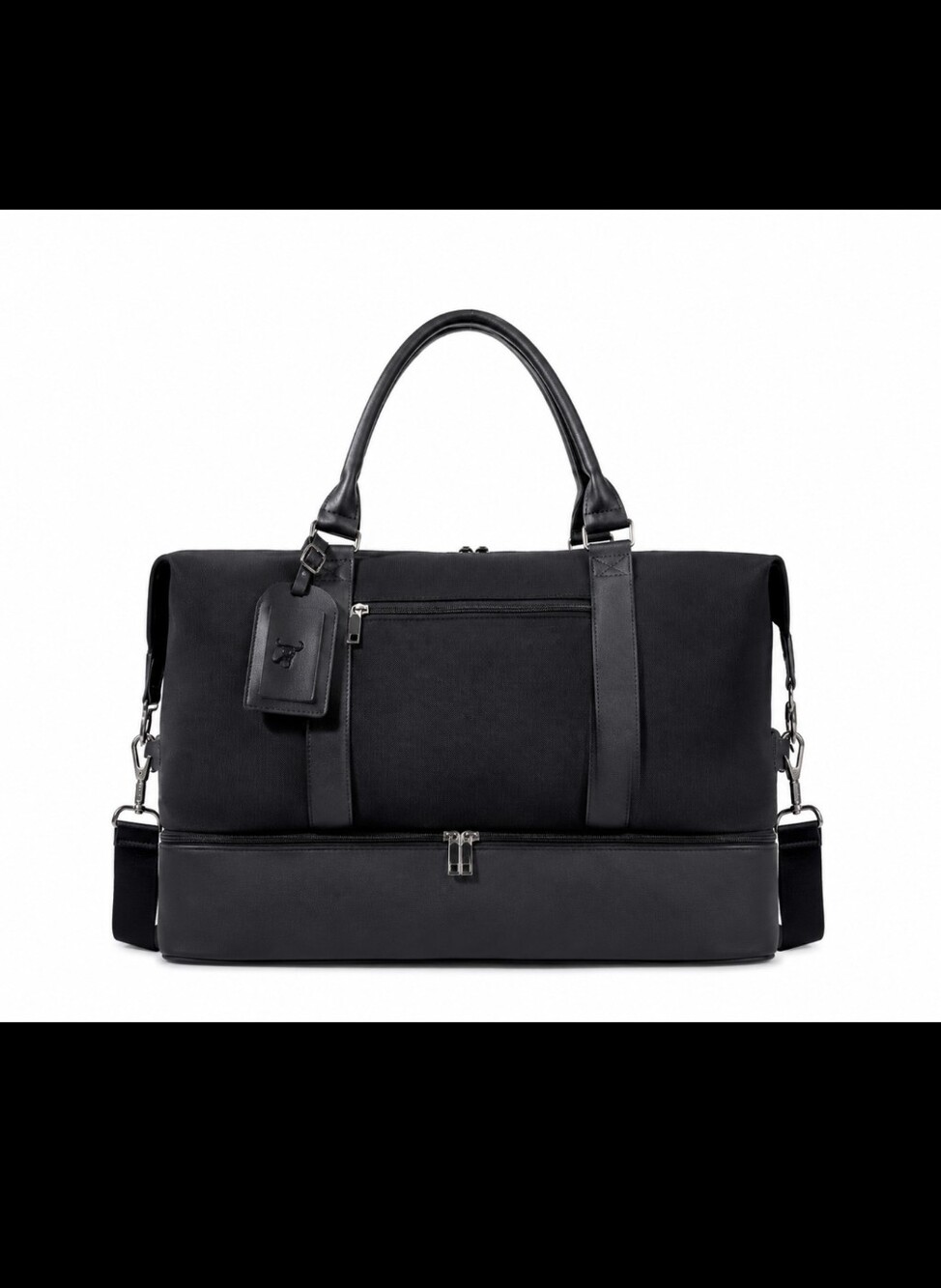 NEW w/Tags OVENTE Travel Duffell Bag w/ Shoe Compartment Overnight Tote Gym